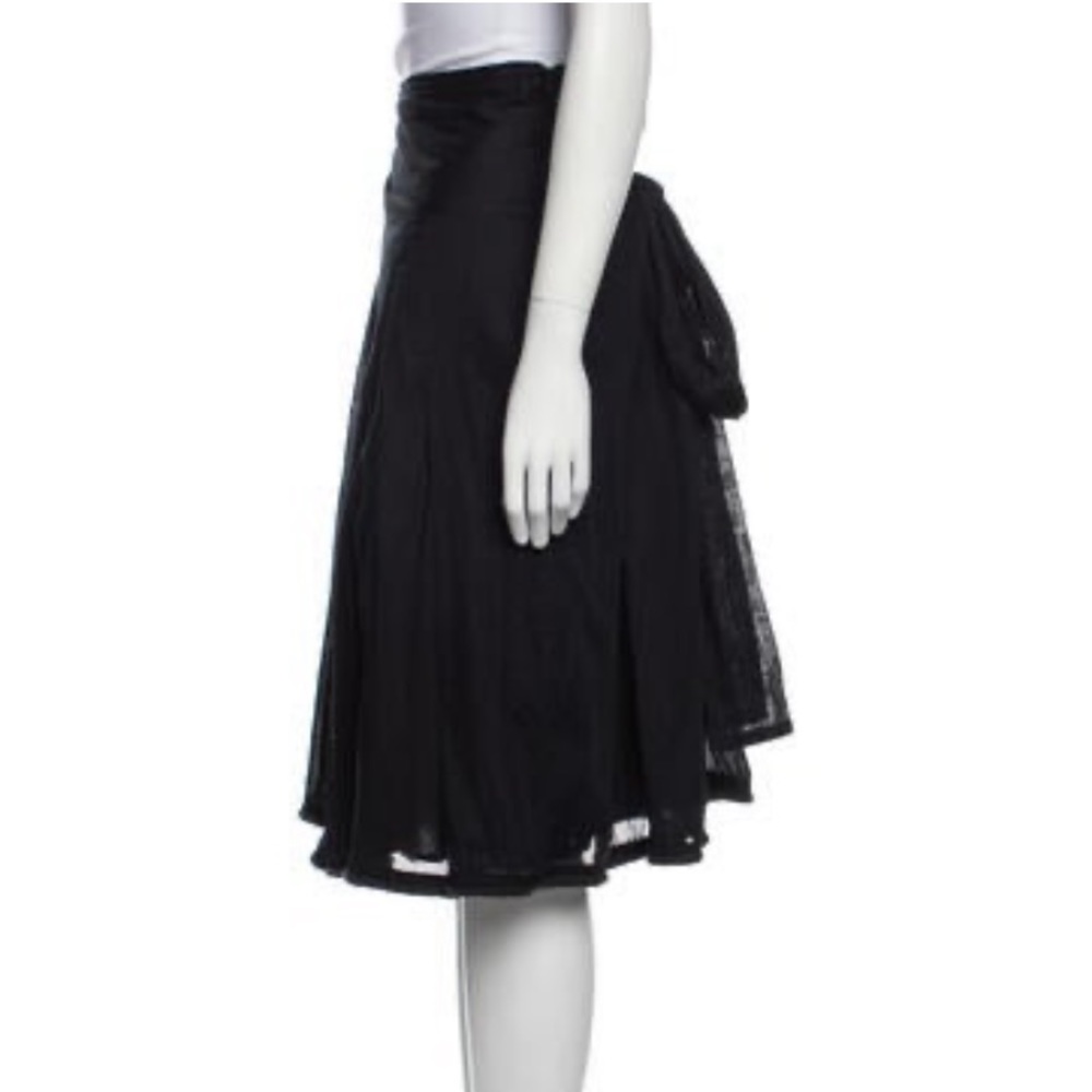 Black Burberry London Skirt - Size: IT42/US8